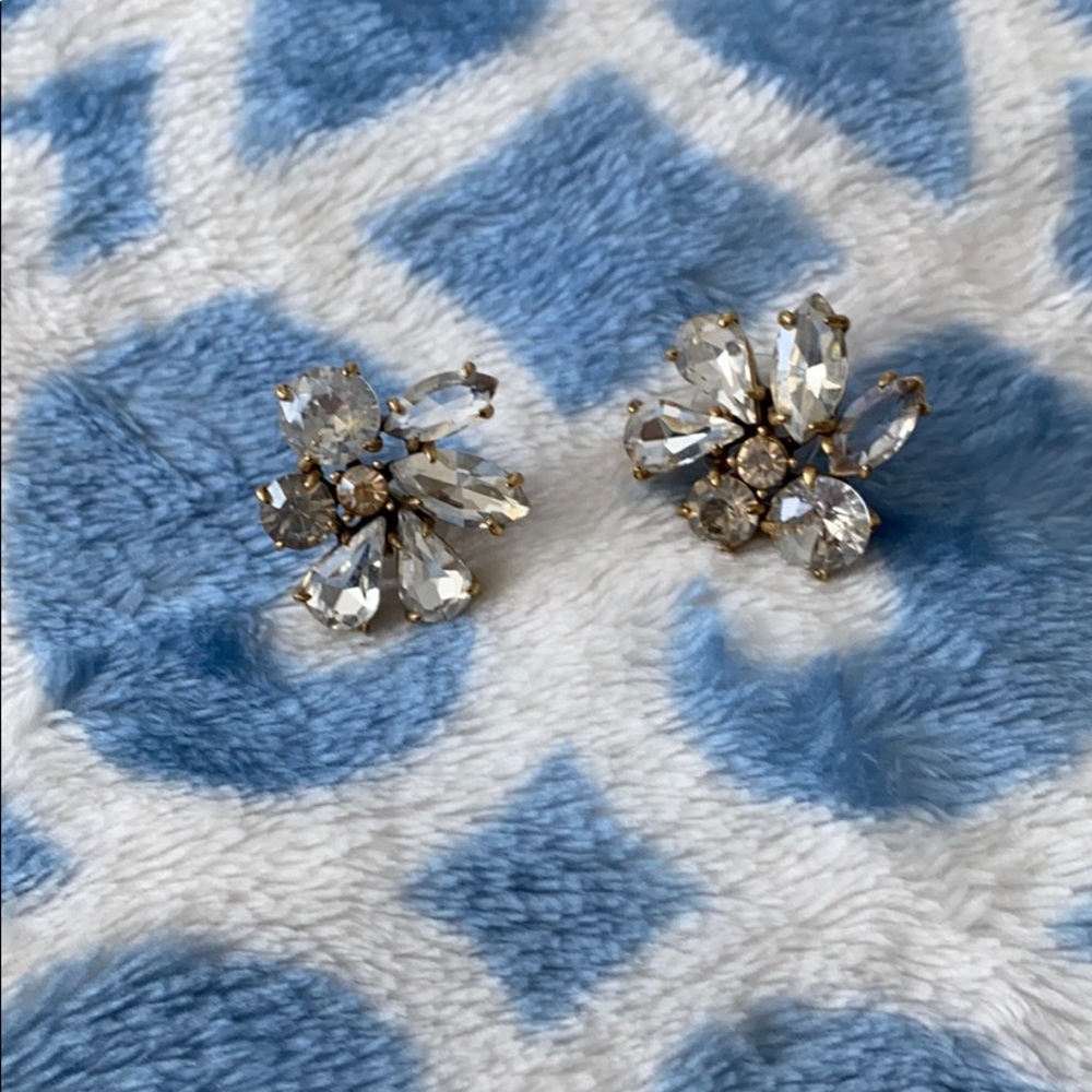 J. Crew Crystal Earrings